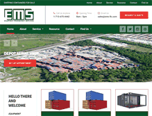 Tablet Screenshot of equipmentmanagementservices.com